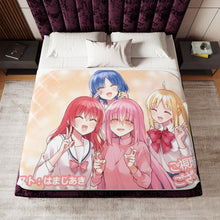 Load image into Gallery viewer, Anime Bocchi the Rock Sherpa Blanket
