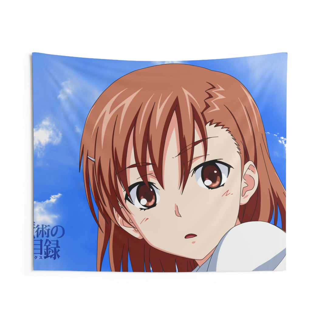A Certain Magical Index Mikoto Misaka Indoor Wall Tapestry