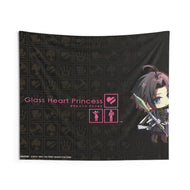 Glass Heart Princess Indoor Wall Tapestry
