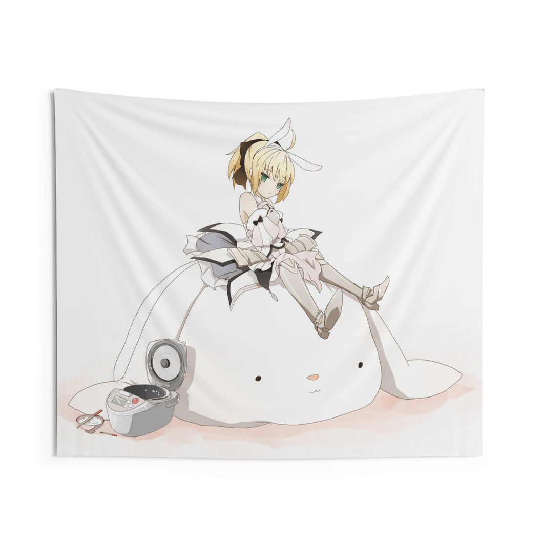 chibi saber lily Indoor Wall Tapestry