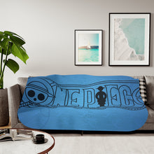 Load image into Gallery viewer, Monkey D. Luffy Sherpa Blanket
