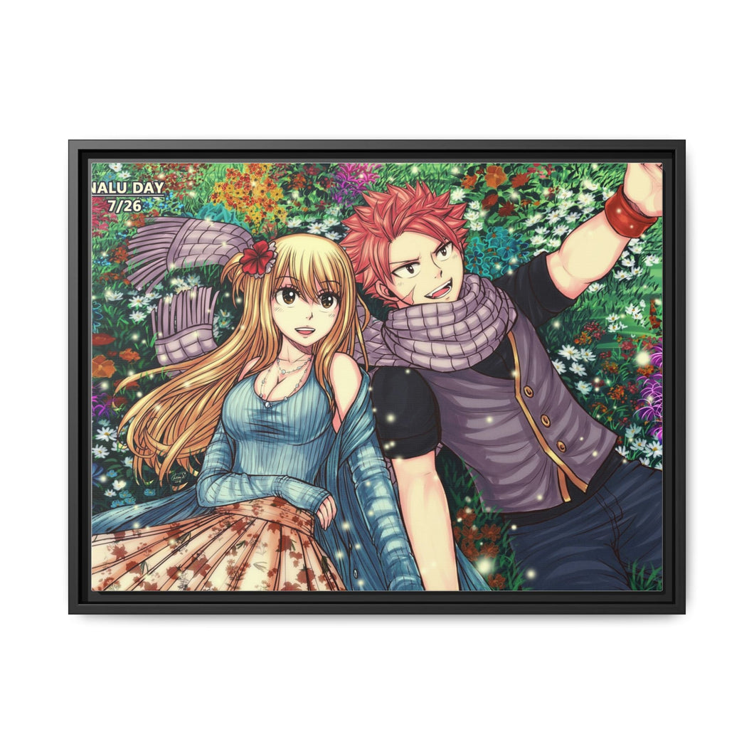 Anime Fairy Tail Canvas Framed Art Print