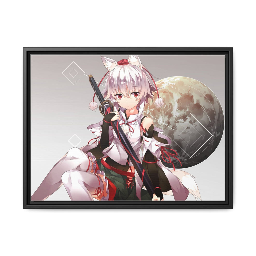 Touhou Canvas Framed Art Print