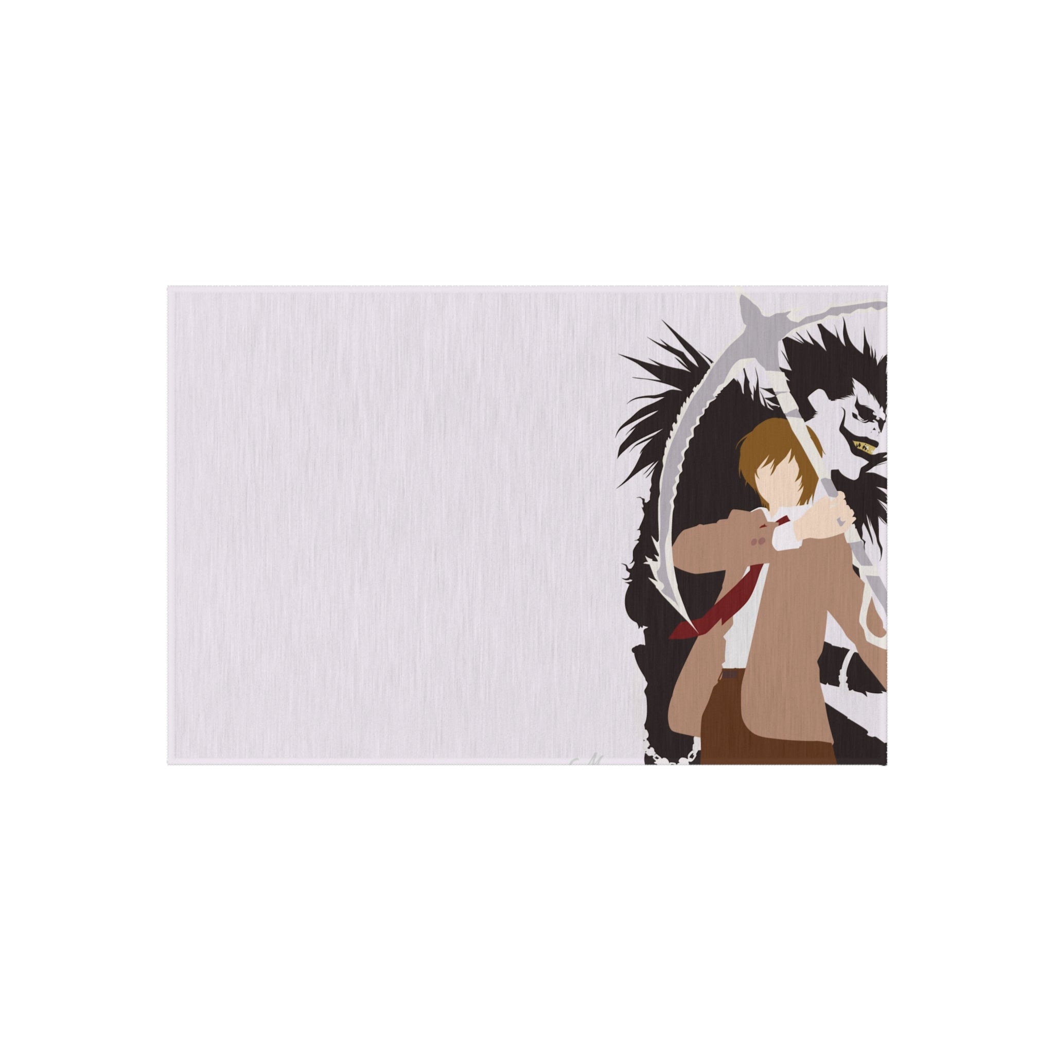Death Note Rug Death Note Light Yagami, Ryuk Rug