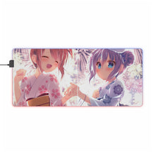 Load image into Gallery viewer, Is The Order A Rabbit? RGB LED Mouse Pad (Desk Mat)
