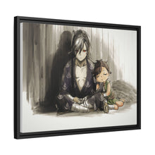 Load image into Gallery viewer, Dororo Hyakkimaru, Dororo, Dororo Canvas Framed Art Print

