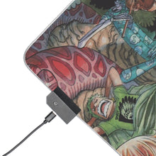 Load image into Gallery viewer, One Piece Monkey D. Luffy, Roronoa Zoro, Sanji, Nico Robin, Tony Tony Chopper RGB LED Mouse Pad (Desk Mat)

