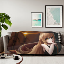 Load image into Gallery viewer, Shinobu Oshino Sherpa Blanket
