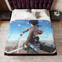 Load image into Gallery viewer, Mikasa Sherpa Blanket

