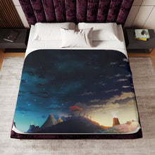 Load image into Gallery viewer, Tengen Toppa Gurren Lagann Sherpa Blanket
