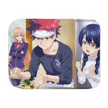 Load image into Gallery viewer, Anime Food Wars: Shokugeki no Soma Sherpa Blanket
