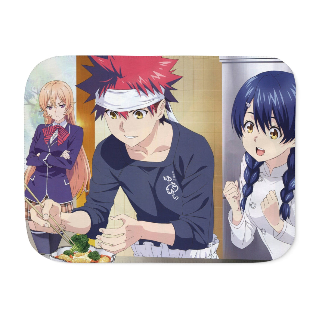 Anime Food Wars: Shokugeki no Soma Sherpa Blanket