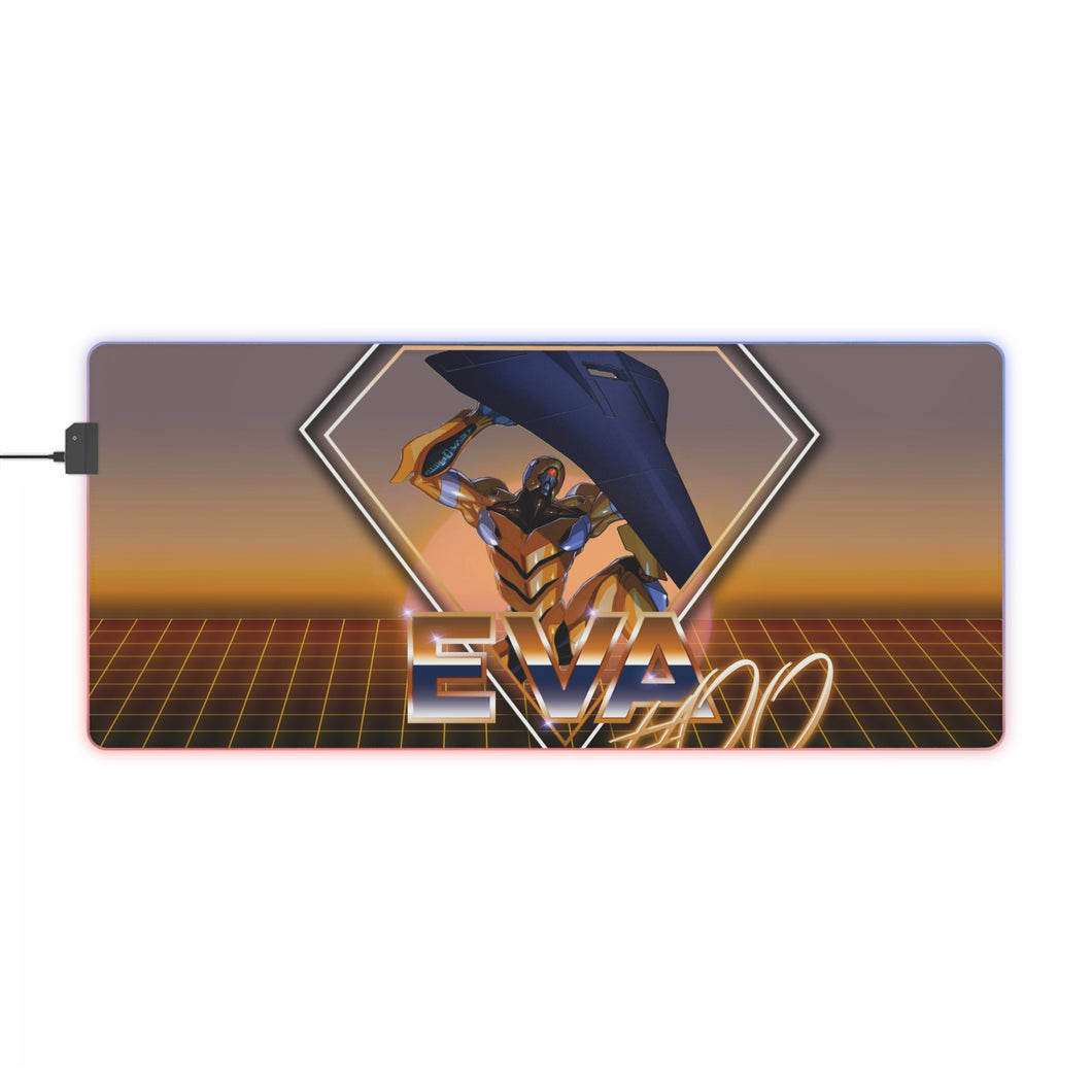 Neon Genesis Evangelion RGB LED Mouse Pad (Desk Mat)