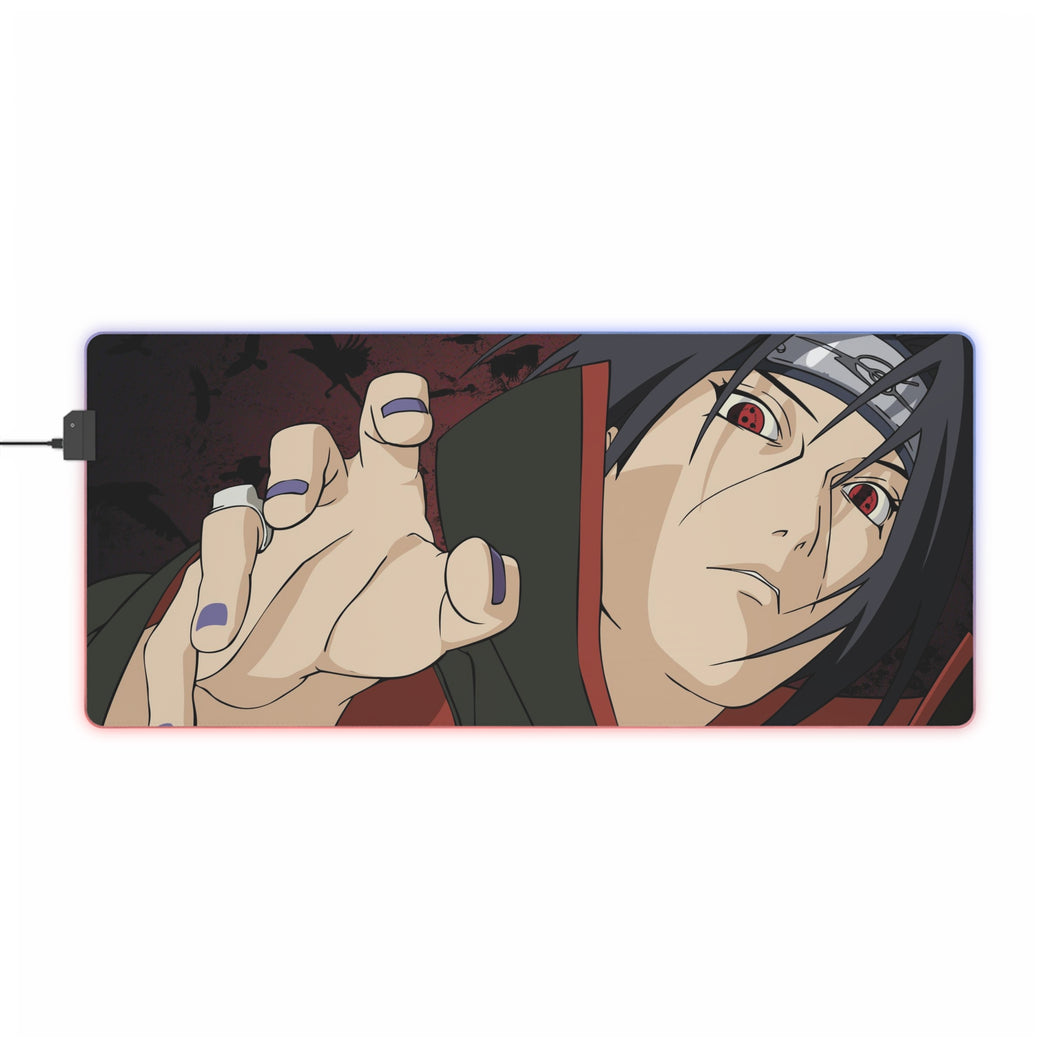 Itachi Uchiha RGB LED Mouse Pad (Desk Mat)