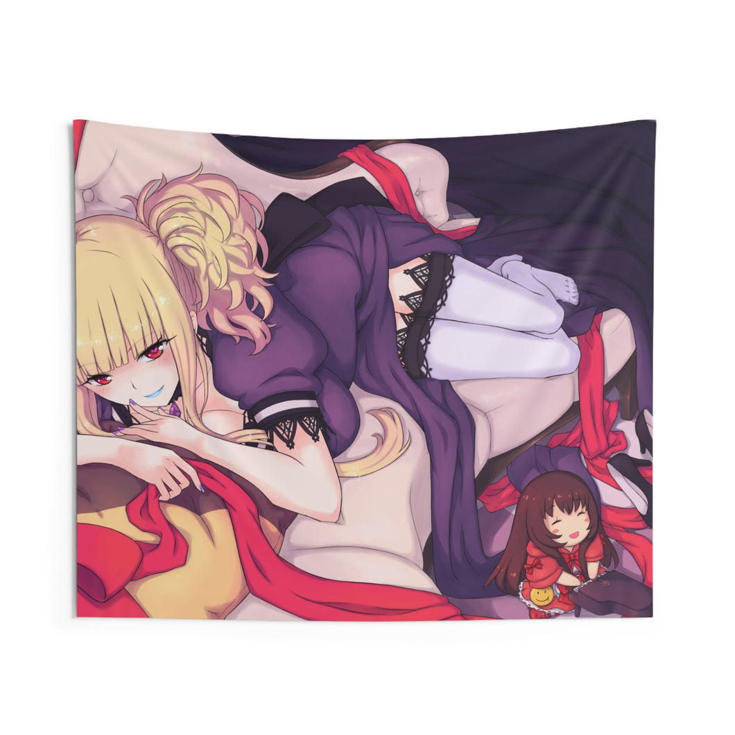 Arpeggio of Blue Steel Indoor Wall Tapestry