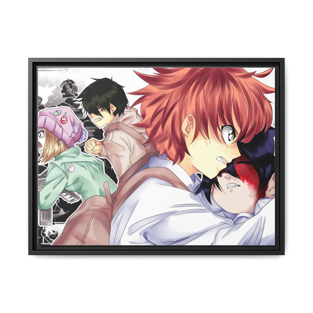 The Promised Neverland Canvas Framed Art Print
