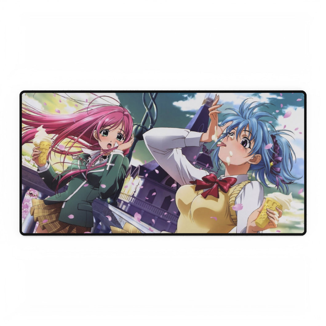 Anime Rosario + Vampire Mouse Pad (Desk Mat)