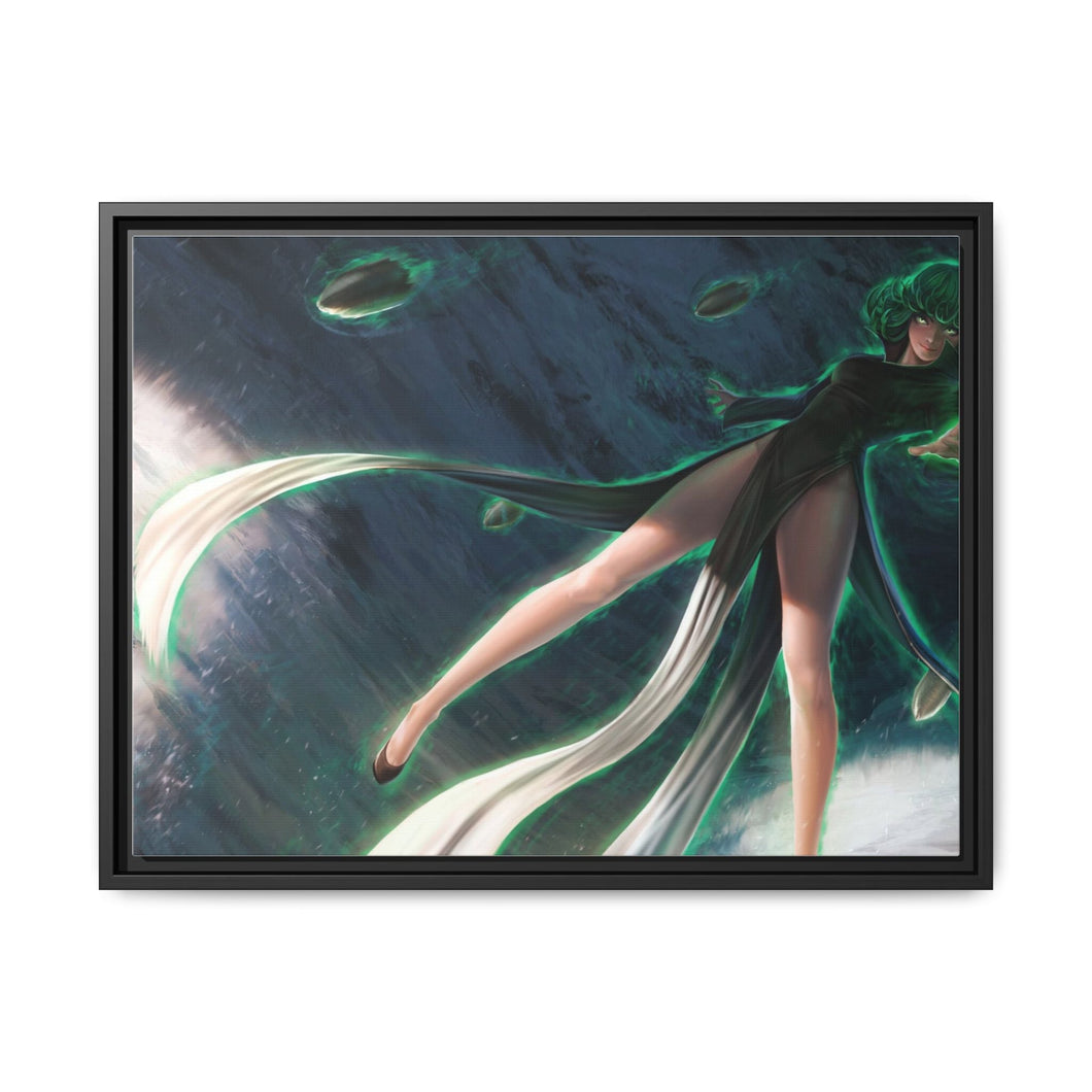 Anime One-Punch Man Canvas Framed Art Print
