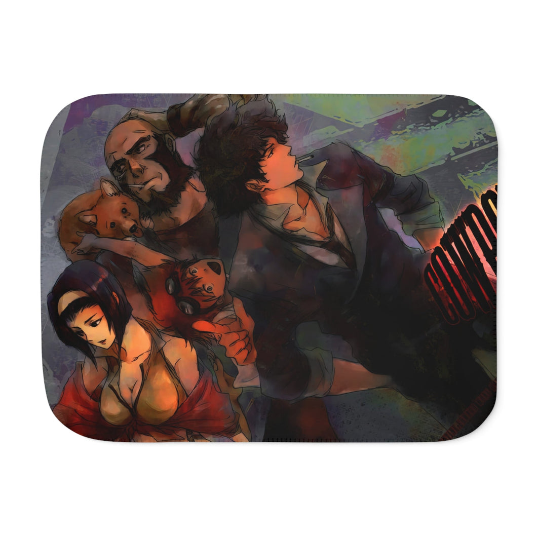 Anime Cowboy Bebop Sherpa Blanket