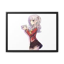 Load image into Gallery viewer, Nao Tomori holding a camera Canvas Framed Art Print
