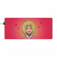 Load image into Gallery viewer, Blue Exorcist RGB LED Mouse Pad (Desk Mat)
