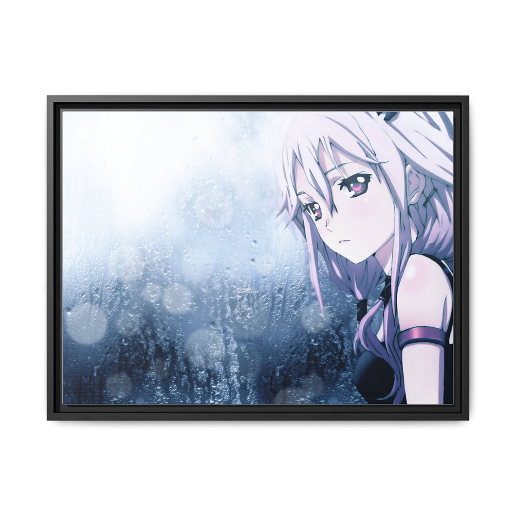 Inori Yuzuriha Canvas Framed Art Print