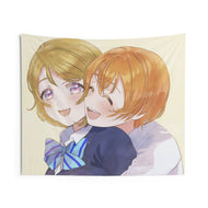 Love Live! Rin Hoshizora, Hanayo Koizumi Indoor Wall Tapestry