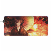 Load image into Gallery viewer, Anime Touken Ranbu RGB LED Mouse Pad (Desk Mat)
