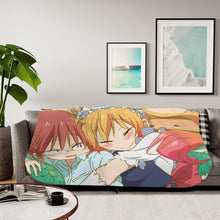 Load image into Gallery viewer, Tooru and Kobayashi Sherpa Blanket
