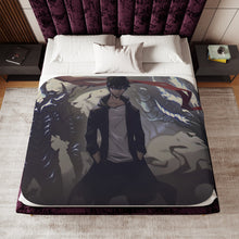 Load image into Gallery viewer, Anime Solo Leveling Sherpa Blanket
