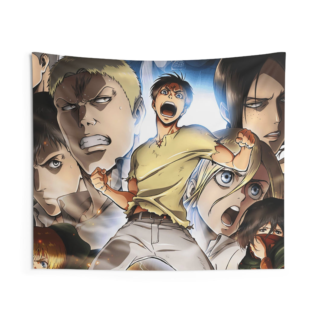 Shingeki no Kyojin Season 2 Indoor Wall Tapestry