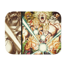 Load image into Gallery viewer, Dragon Ball Z poster Sherpa Blanket
