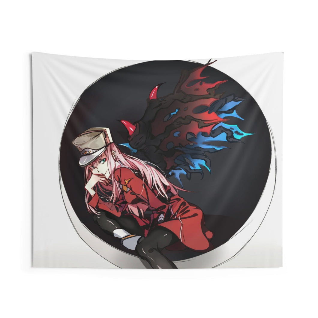 Zero two Indoor Wall Tapestry