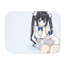 Load image into Gallery viewer, Is It Wrong to Try to Pick Up Girls in a Dungeon? Hestia Sherpa Blanket
