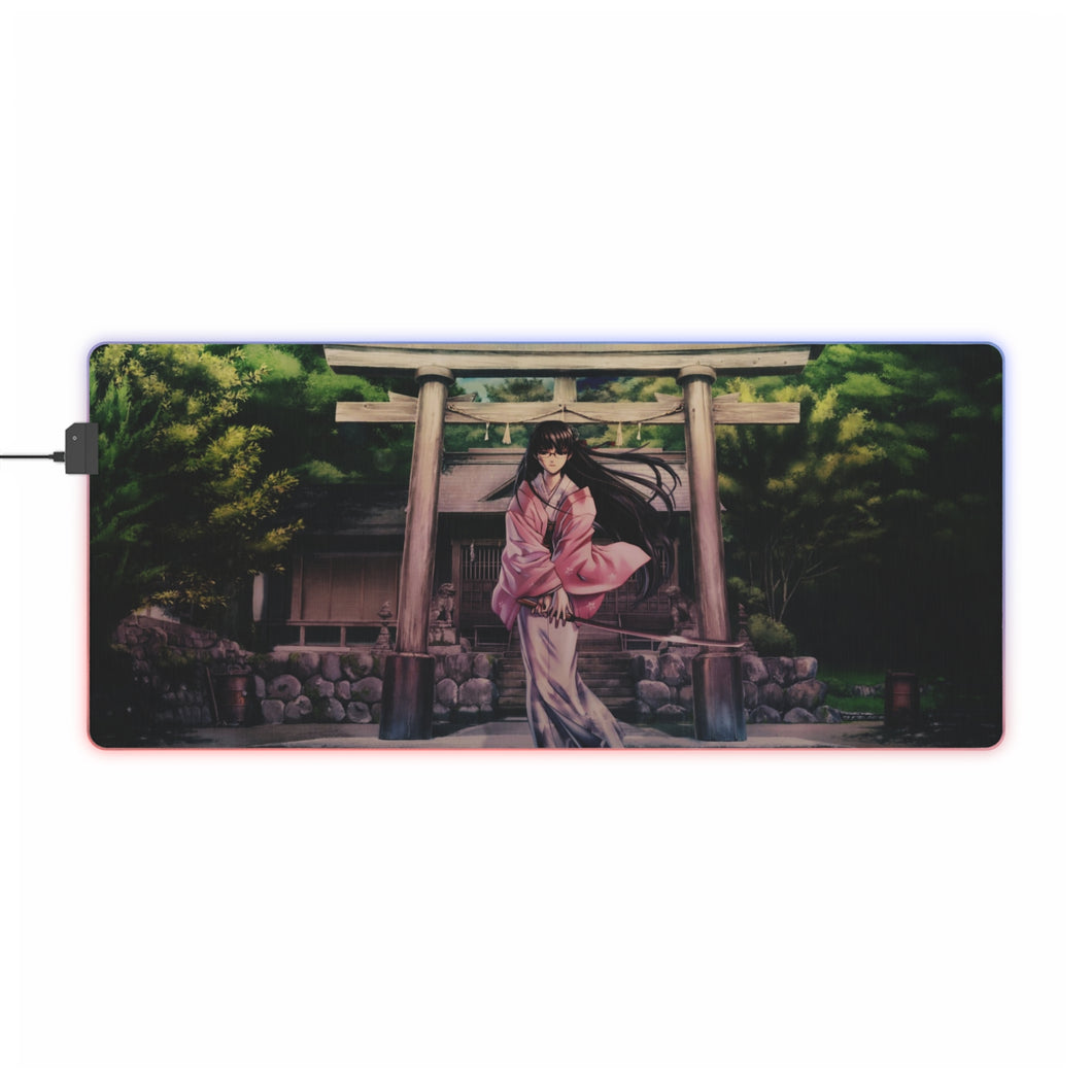 Black Lagoon RGB LED Mouse Pad (Desk Mat)