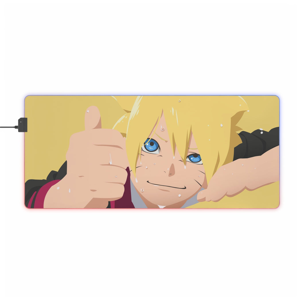 Boruto RGB LED Mouse Pad (Desk Mat)