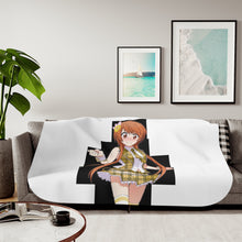 Load image into Gallery viewer, Nisekoi Marika Tachibana Sherpa Blanket

