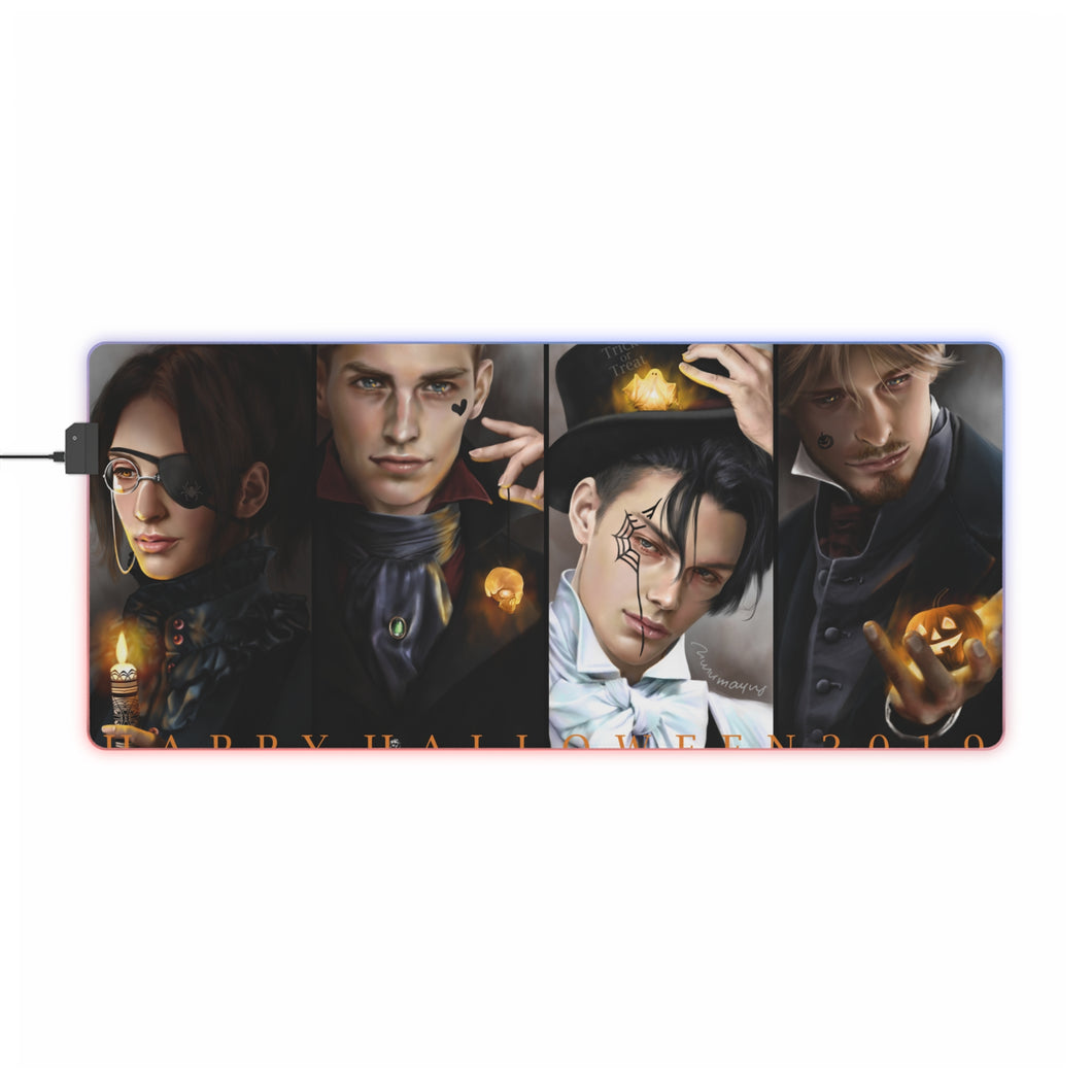 Anime Attack On Titan RGB LED Mouse Pad (Desk Mat)