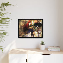 Load image into Gallery viewer, Makise, Kyouma &amp; Mayushi Canvas Framed Art Print
