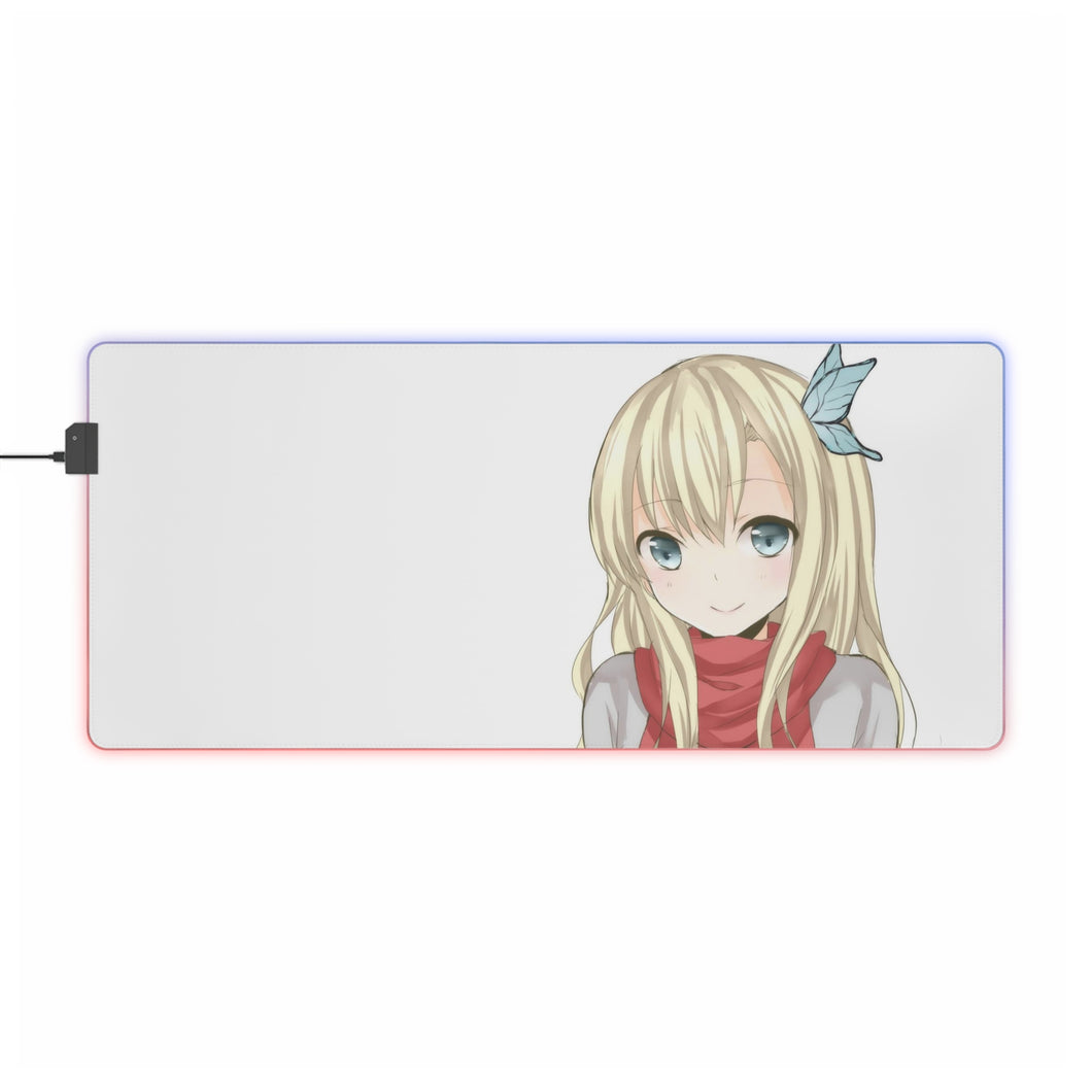 Boku Wa Tomodachi Ga Sukunai Sena Kashiwazaki RGB LED Mouse Pad (Desk Mat)