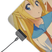 Load image into Gallery viewer, Kirisaki Chitoge RGB LED Mouse Pad (Desk Mat)
