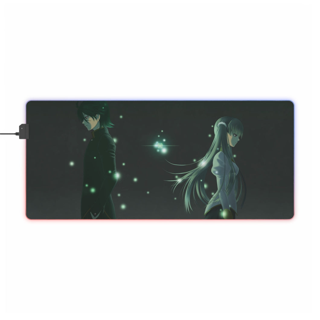 Monogatari (Series) RGB LED Mouse Pad (Desk Mat)