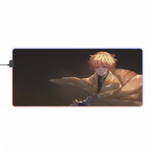 Load image into Gallery viewer, Zenitsu Agatsuma RGB LED Mouse Pad (Desk Mat)
