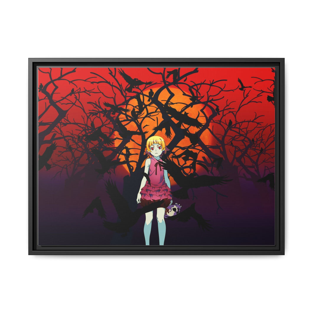 Monogatari (Series) Canvas Framed Art Print