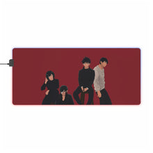 Load image into Gallery viewer, Toji Fushiguro Maki Zenin and Megumi Fushiguro RGB LED Mouse Pad (Desk Mat)
