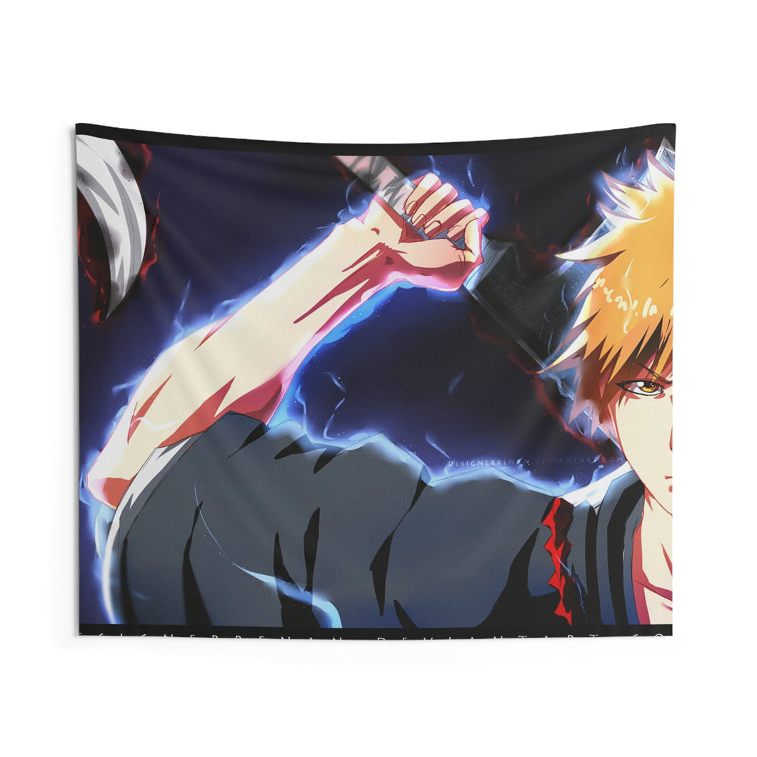 Ichigo kurusaki Indoor Wall Tapestry