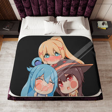 Load image into Gallery viewer, KonoSuba - God’s blessing on this wonderful world!! Sherpa Blanket
