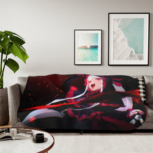 Load image into Gallery viewer, season 4 ending card Sherpa Blanket
