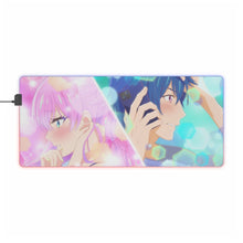 Load image into Gallery viewer, Is This Love?! RGB LED Mouse Pad (Desk Mat)
