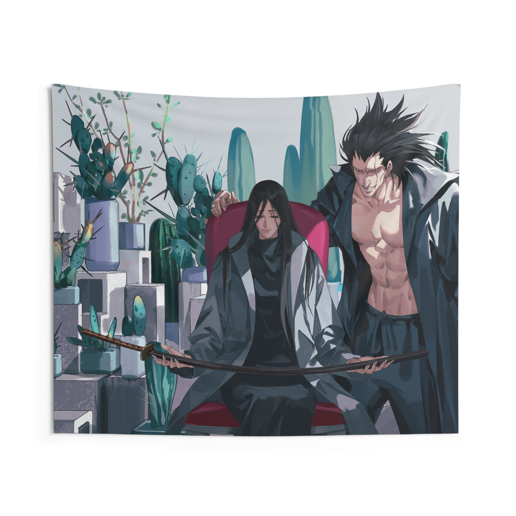 Unohana Retsu & Kenpachi Zaraki Indoor Wall Tapestry